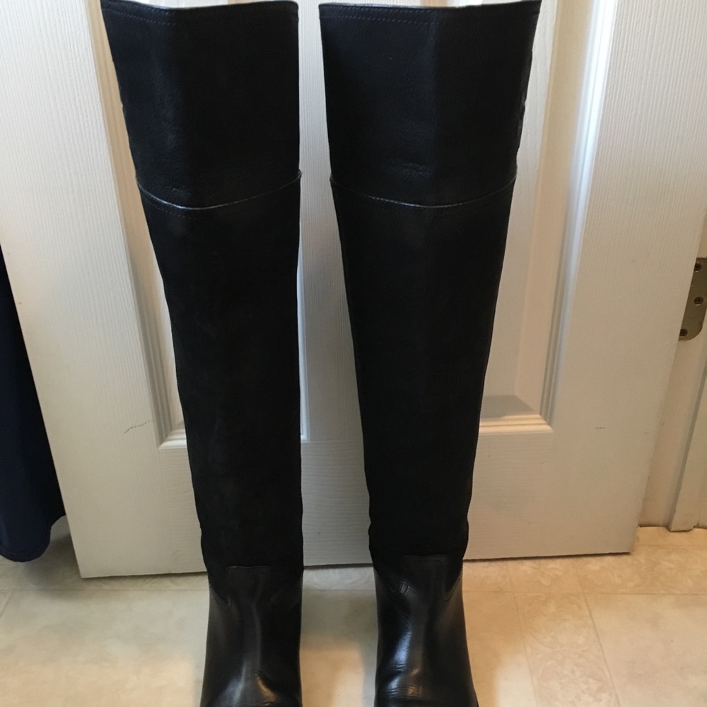 Tory Burch Simone Knee High Boots size 8.5